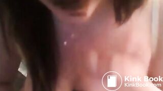 Eating and playing with Shit