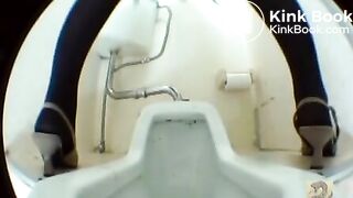 Japanese girl with sexy ass shitting - Japanese toilet cameras and scat porn
