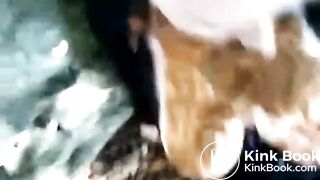 Scat Girl Degraded Outdoors