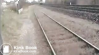 Shit on a rail road