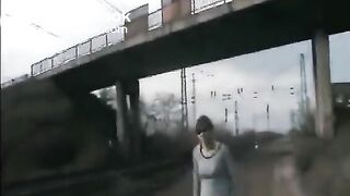 Shit on a rail road