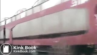 Shit on a rail road
