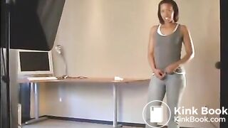 Soft brown turds on the plate from tight ebony ass - Scat Video Collection