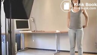 Soft brown turds on the plate from tight ebony ass - Scat Video Collection