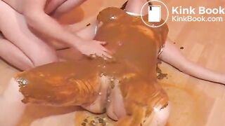 Shitting and puking on slut