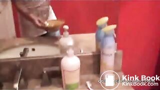 Beautiful college girl Denver shits in the bathroo - Scat Video Collection