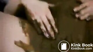 Fucked with own shit as lube - Scat in pussy