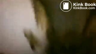 Fucked with own shit as lube - Scat in pussy