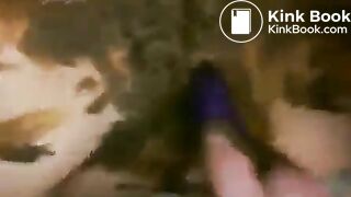 Fucked with own shit as lube - Scat in pussy