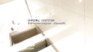 The girl excreted profusely in the toilet 91