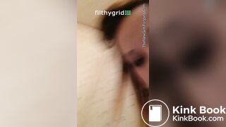 Foxyj pooping with hard ones, rock vhick