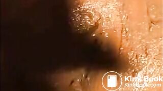 Dirty girl smear shit all over her body