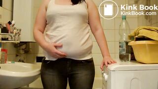 Who is she? Fun in Bathroom