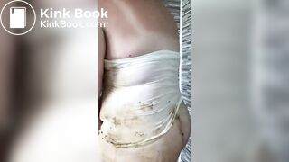 Hot chubby girl hot scat play