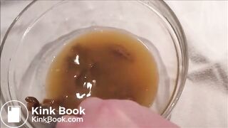 This girl preparing a soup with piss and shit