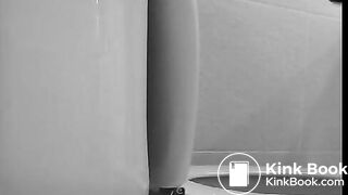 Very thick poop caught on spycam