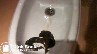 Messy poo in the bidet