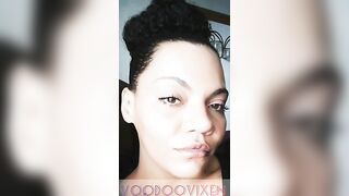 Young black girl poops four times