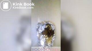 Young black girl poops four times