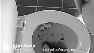 Giant poop spycam view