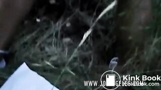 Big outdoor poop