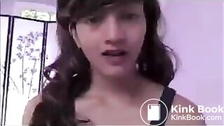 Cute girl takes three huge dumps