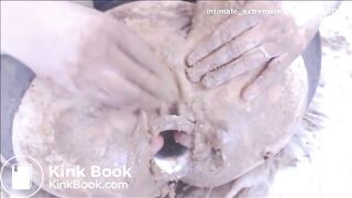 A second couple scat session on a white sofa - ThisVidcom