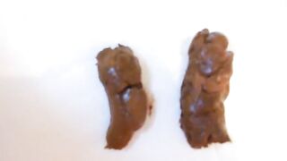 Very hard push, excellent result