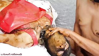 Scat session in red dress - ThisVidcom (1)