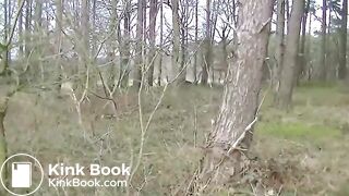 Big dump in roadside woodland