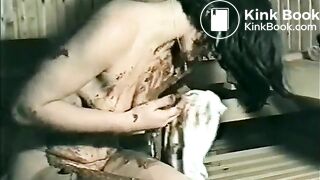 Marianne in der Sauna