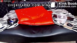 Nasty scat slave poops and eats her shit