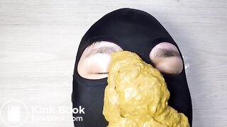 Hot Creamy Shit on his Face