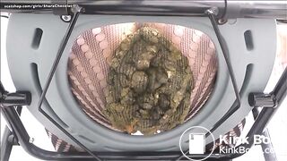 Pantyhose poop