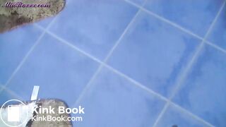 Nine month pregnant Mia's constipated poop