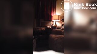 Big poop and pee on her bedsit floor