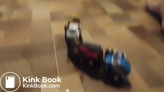 Shit play with toy cars