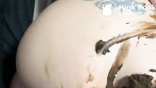 Hot shitty anal fucking