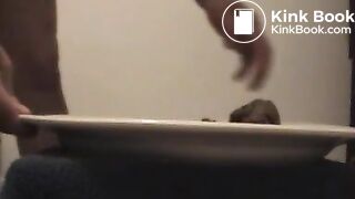 Mila Perlman's big poop on a plate