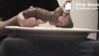 Mila Perlman's big poop on a plate