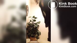 Huge poo and gaping hole