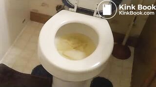 Gabbay's big toilet poop