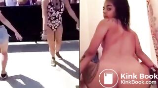 NICE & NAUGHTY SECRET SCAT GOTH! side by side