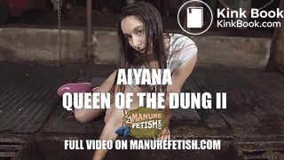 Aiyana Queen of the dung 2 - Girl masturbates in cowshit - third teaser