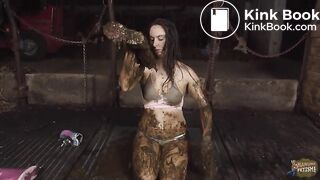 Aiyana Queen of the dung 2 - Girl masturbates in cowshit - third teaser