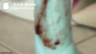 Annika Rose dildo and poop