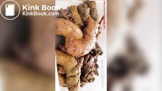 Woman shit closer view