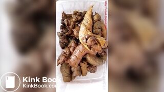 Woman shit closer view