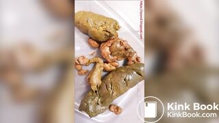 Woman shit closer view