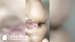 Perfect ass, huge mound of shit